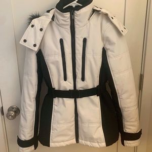 Topshop Belted Ski Jacket